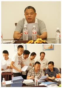 华体会官方网页版与集团组织开展6月份工程人员行为规范大检查